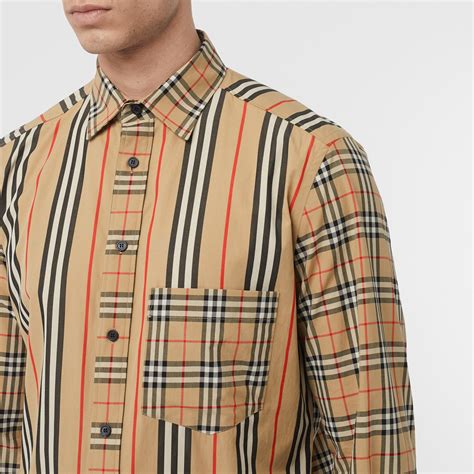 Burberry Classic Fit Cotton Poplin Shirt, Brand Size XX